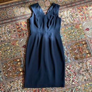 Navy blue dress